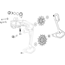 Reservdel SRAM Force/Rival XPLR AXS E1 Rear Derailleur Setup Key/Cage Lock Assembly Kit With Spring