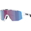 Cykelbriller Bliz Fusion Matte White-Rose/Violet Mirror Blue