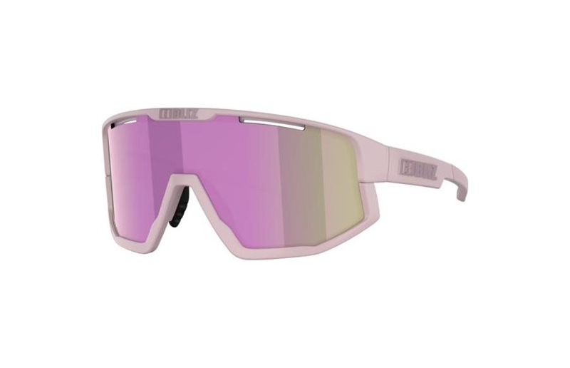 Cykelglasögon Bliz Fusion Small Matte Pink-Brown Mirror Pink