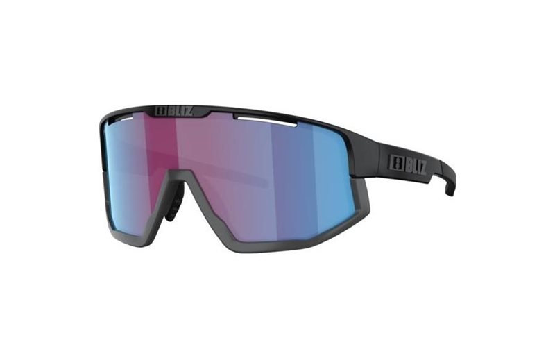 Cykelbriller Bliz Fusion Small Matte Black-Rose/Violet Mirror Blue