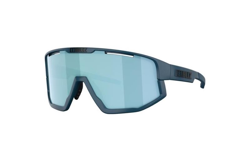 Cykelglasögon Bliz Fusion Small Matte Blue-Smoke Mirror Ice Blue