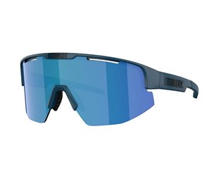 Cykelglasögon Bliz Matrix Matte Blue-Brown Mirror Blue