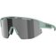 MATTE GREEN-SMOKE MIRROR SILVER