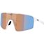 MATTE WHITE-CORAL/ORANGE MIRROR BLU