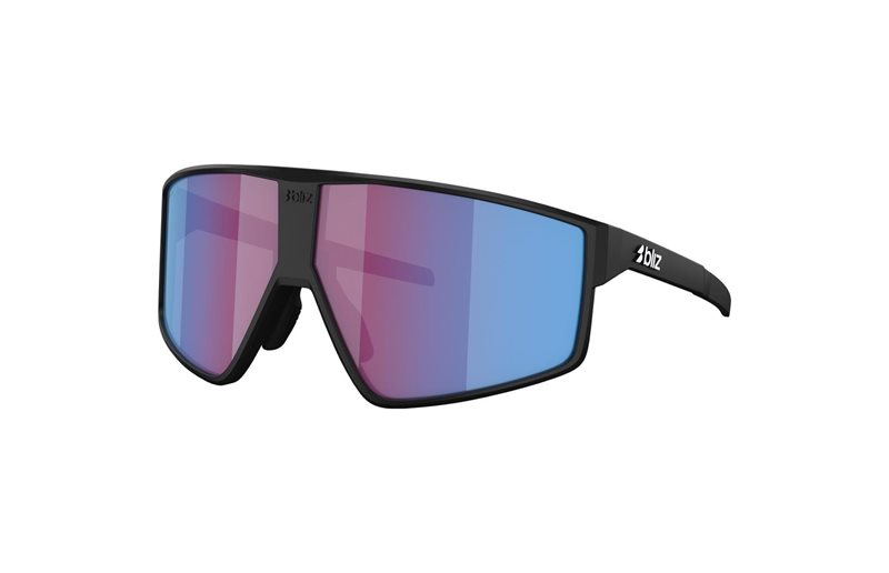 Cykelglasögon Bliz P002S Matte Black-Rose/Violet Mirror Blue