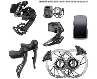 Komponentgruppe SRAM Force AXS E1 Groupset 2x w/ Karoo