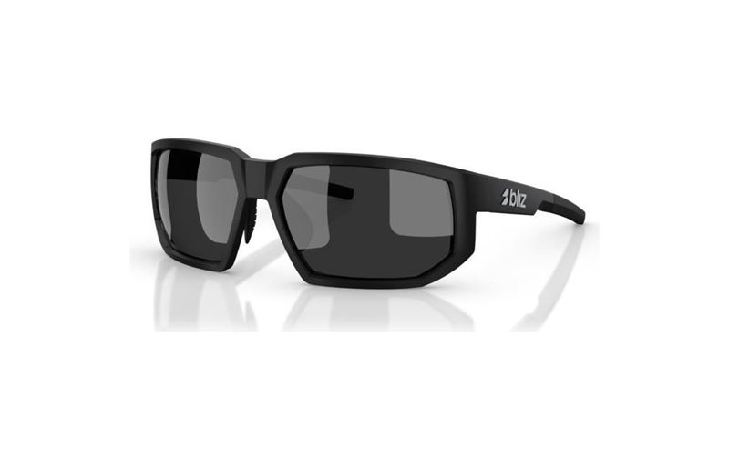 Solbriller Bliz Arrow Black-Brown Silver