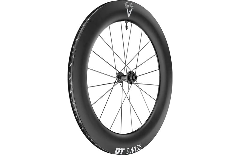 Framhjul DT Swiss ARC 1400 85mm Front Wheel Black 700c
