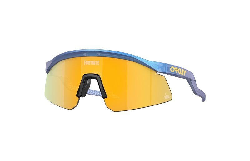 Pyöräilylasit Oakley Hydra Matte Cyan & Blue & Clear Shift / Prizm 24K