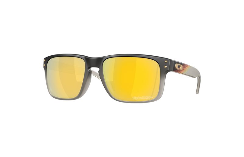 Solbriller Oakley Holbrook Troy Lee Designs Black Fade / Prizm 24K Polarized