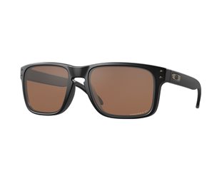 Solbriller Oakley Holbrook Matte Black / Prizm Tungsten Polarized