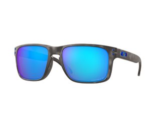 Solbriller Oakley Holbrook Matte Black Tortoise / Prizm Sapphire Polarized