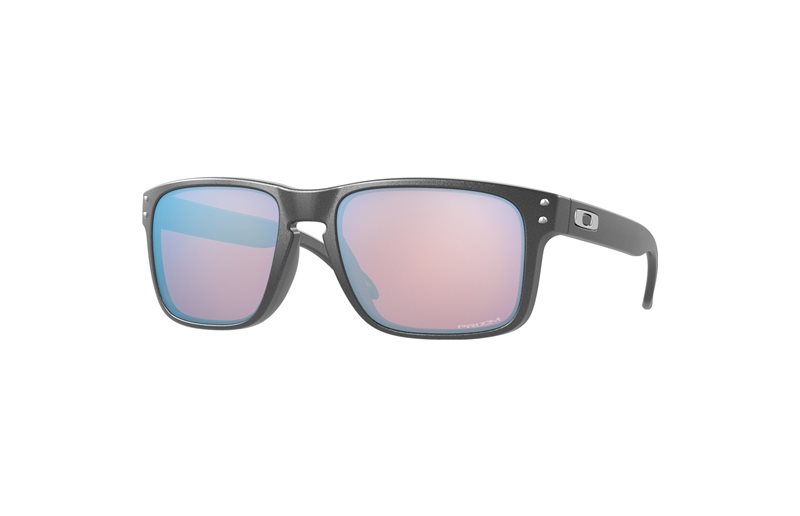 Solbriller Oakley Holbrook Steel / Prizm Snow Sapphire