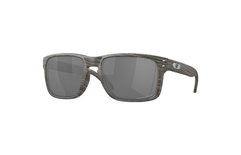 Solglasögon Oakley Holbrook Woodgrain / Prizm Black Polarized