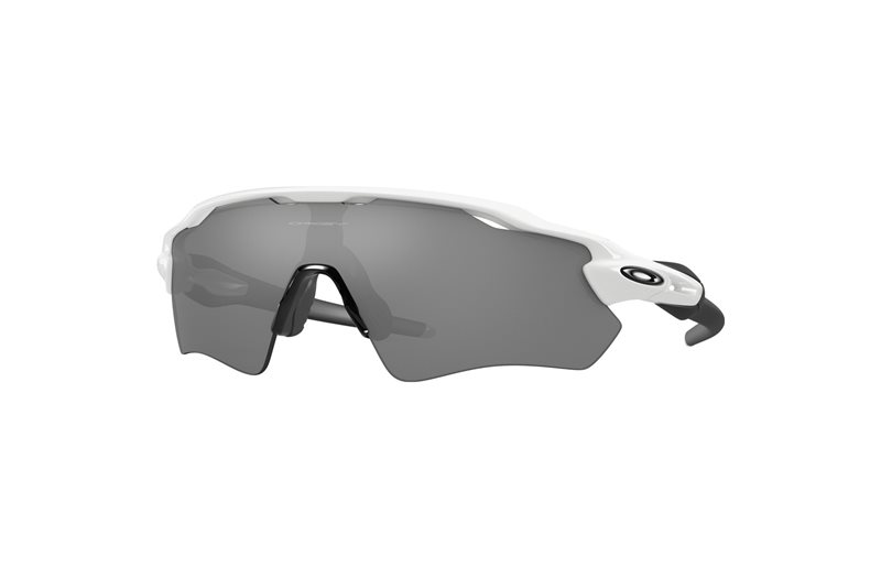 Cykelbriller Oakley Radar Ev Path Polished White / Prizm Black Polarized
