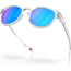 Solbriller Oakley Latch Matte Clear / Prizm Sapphire Polarized