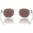 Solbriller Oakley Latch Matte Clear / Prizm Sapphire Polarized