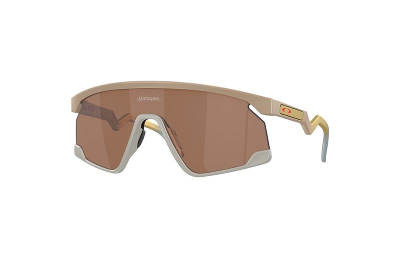 Pyöräilylasit Oakley BXTR Matte Terrain Tan / Prizm Tungsten
