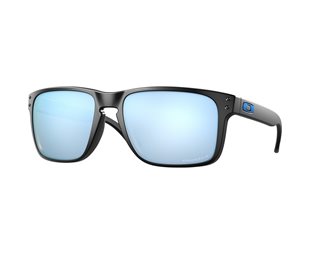 Solbriller Oakley Holbrook XL Matte Black / Prizm Deep Water Polarized