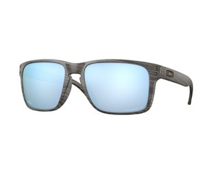 Solbriller Oakley Holbrook XL Woodgrain / Prizm Deep Water Polarized