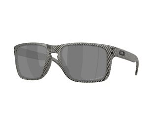 Solbriller Oakley Holbrook XL Matt Grey Ink Fingerprint / Prizm Black Polarized
