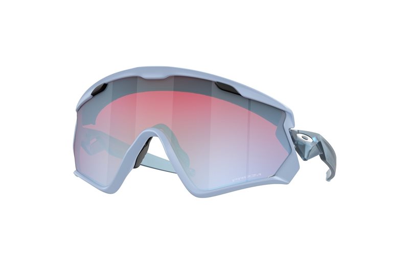 Cykelglasögon Oakley Wind Jacket 2.0 Matte Translucent Stonewash / Prizm Snow Sapphire