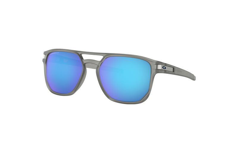 Solglasögon Oakley Latch Beta Matte Grey Ink / Prizm Sapphire Polarized