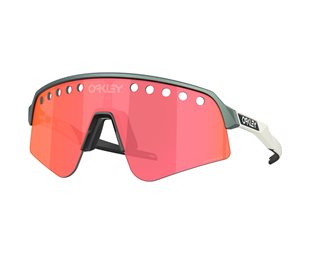 Cykelglasögon Oakley Sutro Lite Sweep Matte Silver / Blue Colorshift / Prizm Trail Torch