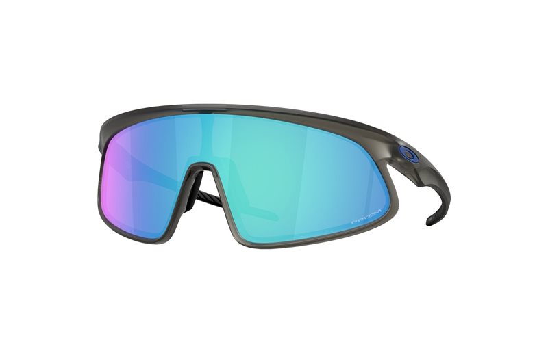 Cykelglasögon Oakley RSLV Matte Grey Smoke / Prizm Sapphire