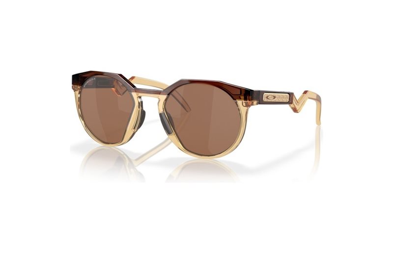 Solbriller Oakley x Kylian Mbappé HSTN Dark Amber/Light Curry-Prizm Tungst