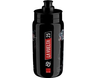 Sykkelflaske Elite FLY Teams 2025 Vuelta Black Map 550ml