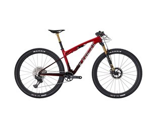 Fulldempet MTB Trek Supercaliber SLR 9.9 XTR Di2 Gen 2 Red Smoke/Drizzle