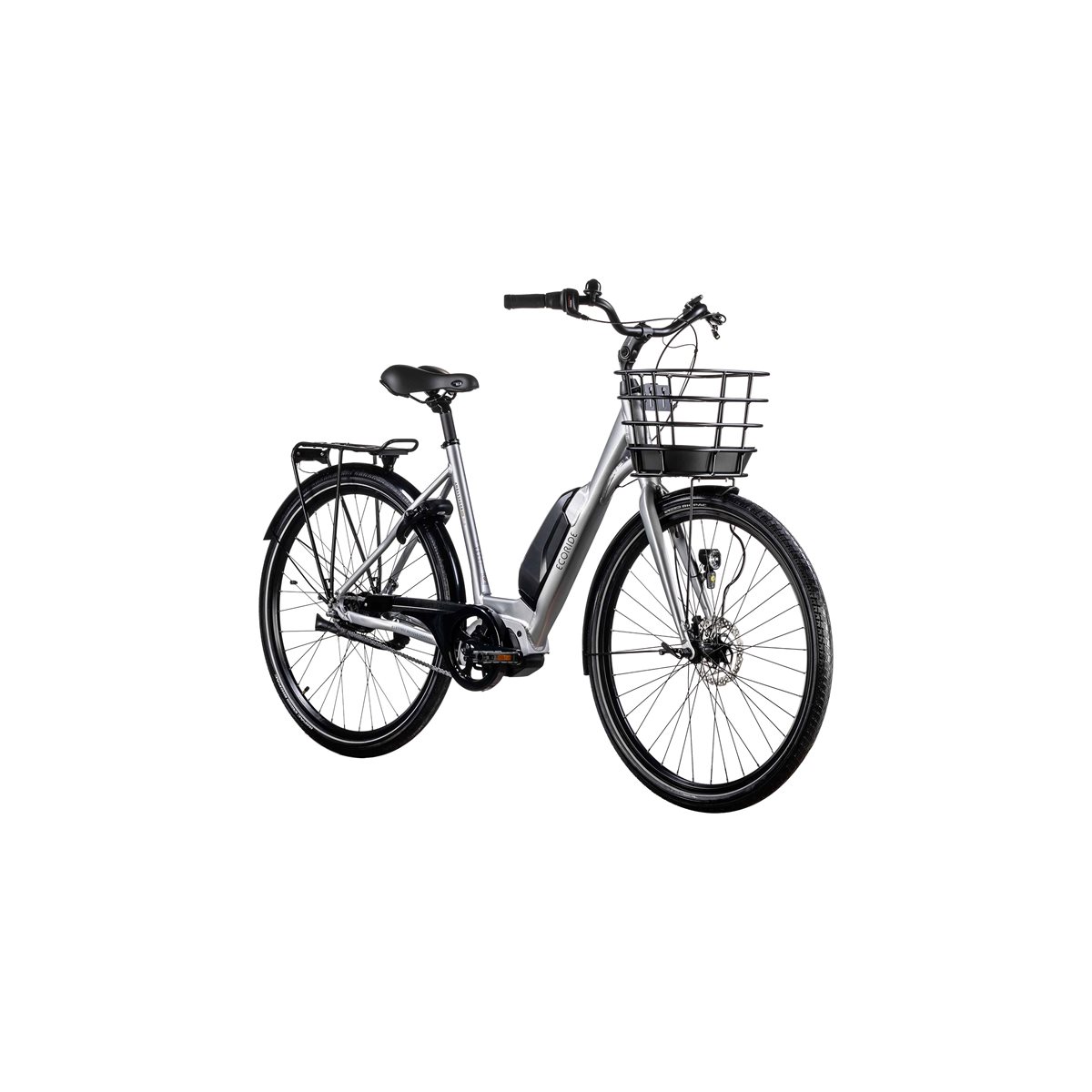 Ecoride Elcykel Ambassador Axs M 5 E5 Dam Silver Cykloteket