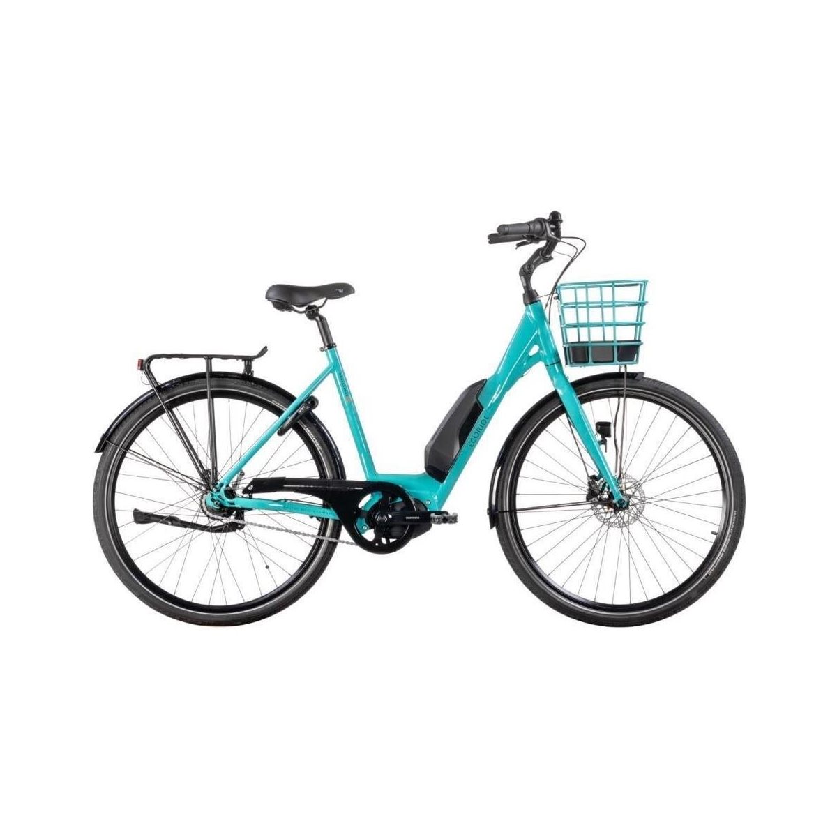 Ecoride Elsykkel Ambassador Axs M-5 E5 Dame Turkis fra ECORIDE