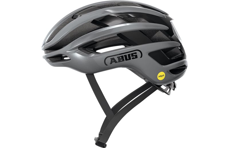 Pyöräilykypärä Abus AirBreaker 2.0 MIPS Graphite Silver