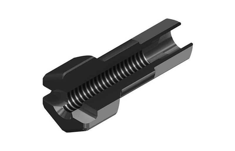 Nippeli DT Swiss Hexagonal ProLock 14mmx2mm Aluminium Musta 1kpl