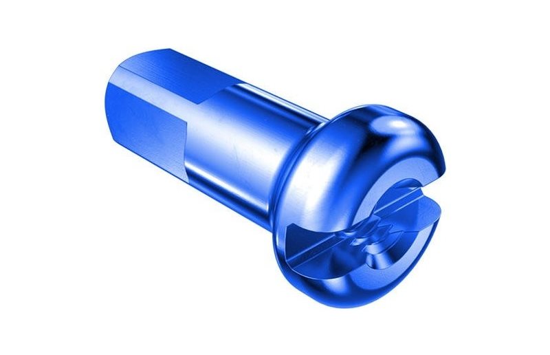 Egermøtrikker DT Swiss Nipple DT Standard 12mm Aluminium Blue