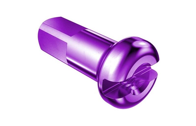 Egermøtrikker DT Swiss Nipple DT Standard 12mm Aluminium Purple