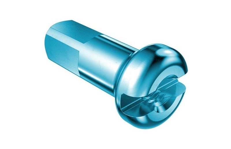Egermøtrikker DT Swiss Nipple DT Standard 12mm Aluminium Turquoise