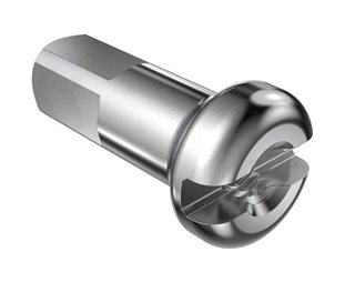 Ekernippel DT Swiss Nipple DT Standard 12mm Brass Silver