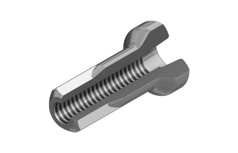 Egermøtrikker DT Swiss Nipple Hidden Pro Lock Standard 12mm Brass Silver