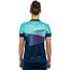 Pyöräilypaita Cube Teamline W's Round Neck Jersey S/S Blue N Mint