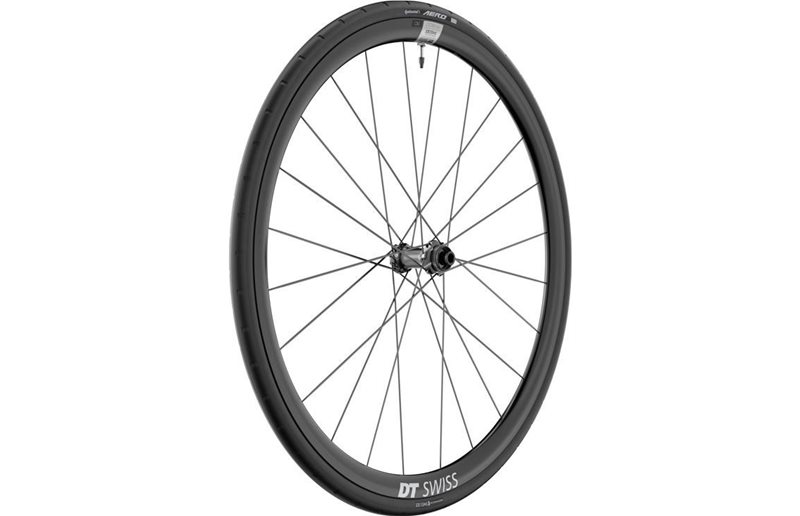 Etukiekko+rengas DT Swiss A 1800 SPLINE WTS Front 700c CL w/CONTI AERO 111 12x100mm