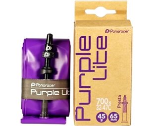 Cykelslang Panaracer PURPLE LITE TPU-slang 85mm Presta 622-32