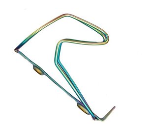 Flaskställ Supacaz TiFly Cage Titanium Oil Slick