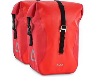 Pakethållarväska Cube Acid Pannier Bag Pro 20/2 SmLink Flame/Black