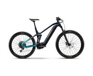 Sähkömaastopyörä AllMtn 2 Blue/Cyan/Caramel Gloss