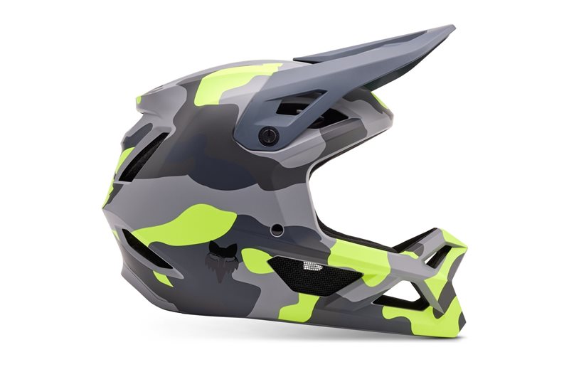 Nuorten Full Face kypärä Fox Yth Rampage White Camo