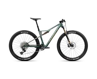 Heldämpad MTB Orbea Oiz M10 AXS Seaweed Carbon View/Green