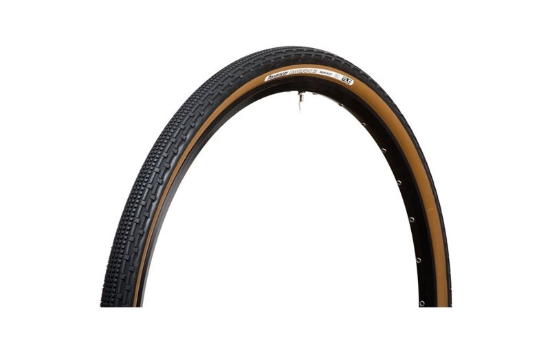 Cykeldæk Panaracer Gravelking SK foldbar BROWN/BLACK